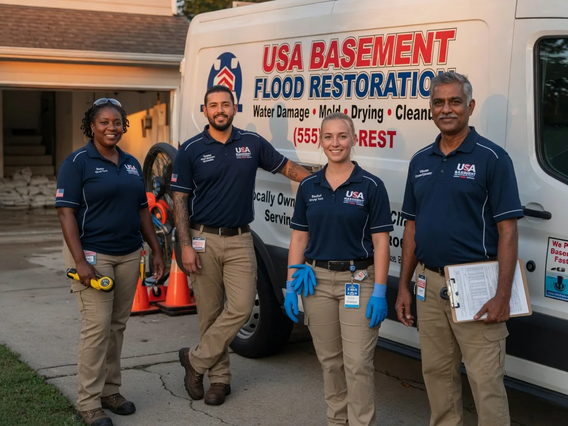 Basement Flood Cleanup company in Mccool, MS